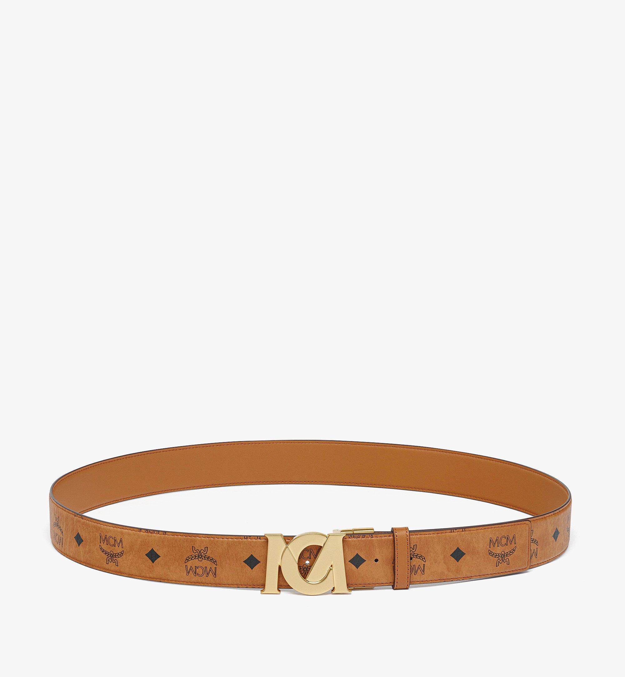 Ceinture réversible M-Art 3,8 cm en Visetos 1